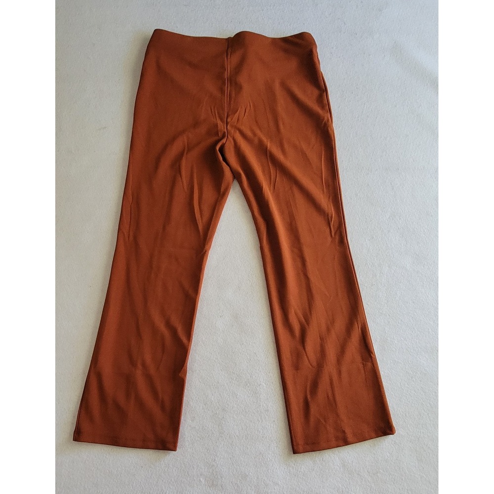 Women's Retrology Size Large Petite Autumn Rust Orange Barely Boot Pull On... - Picture 7 of 11